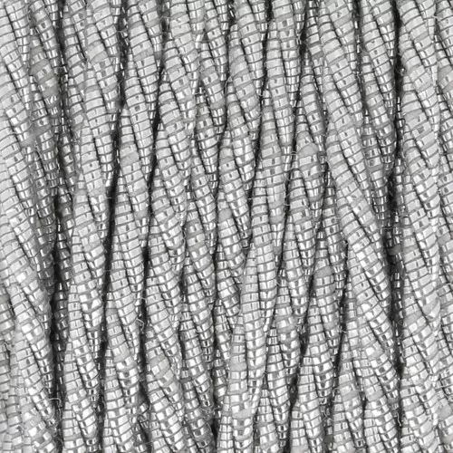 Bobine de fil Aladdin fabrication italienne 1.2 mm - Argenté x25m