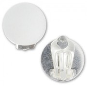 Clips plateau 18 mm argenté x2|raw }}