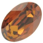 Amber - Cabochon PureCrystal 4120 6x4 mm - Light Amber x1 Cabochon PureCrystal 4120 6x4 mm - Light Amber x1