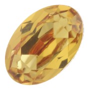 Cabochon PureCrystal 4120 6x4 mm - Golden Topaz x1|raw }}
