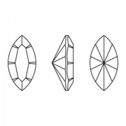 Navette PureCrystal 4228 10x5 mm - Golden Topaz x1