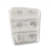 Poussoir irregulier pour cordon 2 mm Placage Argent fin vieilli x1|raw }}