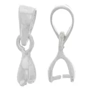 Attache pendentif 10 mm avec bélière en Argent 925 x1