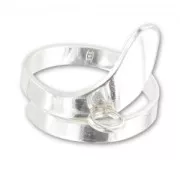 Bague décorée 1 anneau en Argent 925 x1