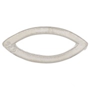 Intercalaire navette 15x7 mm - Argent 925 x1|raw }}
