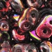 SuperDuo 2,5x5 mm Magic Red Brown x10g|raw }}