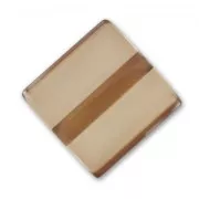 Carré 26 mm Smoked Topaz x1