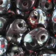 SuperDuo 2,5x5 mm Ruby Picasso x10g