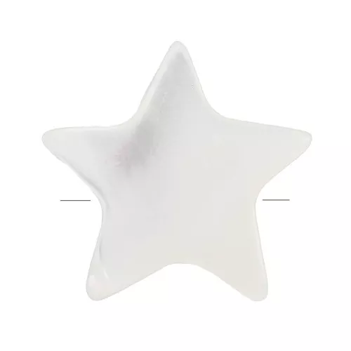 Perle étoile en nacre 6 mm x1