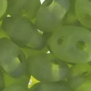 SuperDuo 2,5x5 mm Olivine Mat x10g