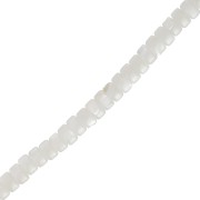 Perles rondelles Heishi en nacre 3x2 mm x40cm|raw }}