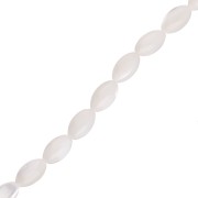 Perles olive 7x4 mm - Nacre x40 cm|raw }}