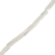 Perles tubes en nacre 5x3 mm x40cm|raw }}