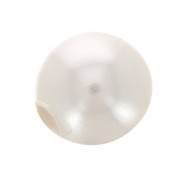 Nacrée PureCrystal semi-percée 5818 3 mm - White Pearl x1