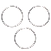 Anneaux ouverts 10x0.8 mm - Acier inoxydable 304L x25