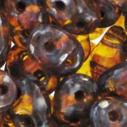 SuperDuo 2,5x5 mm Amber Picasso x10g|raw }}