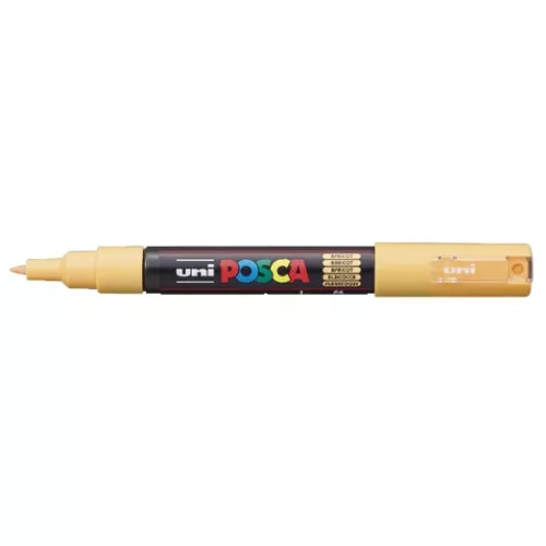 Marqueur Posca pointe conique extra-fine 1 mm - Abricot x1