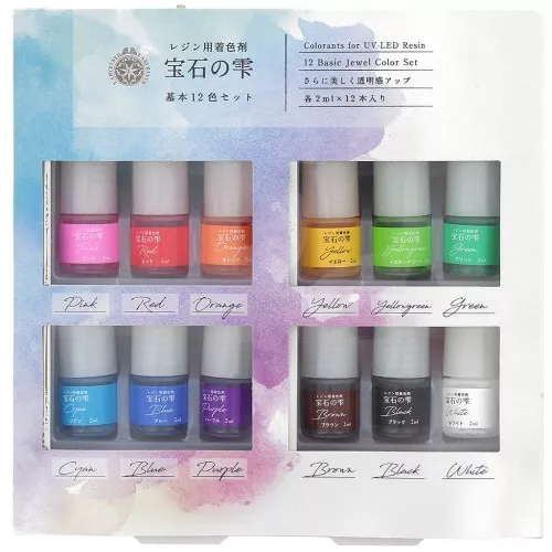 Assortiment de colorants Padico pour la résine - Multicolore
