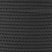 Fil de jade / Fil nylon tressé 1.1 mm Noir x10 m