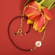 Fermoir bouée 11 mm - Doré à l'or fin x1