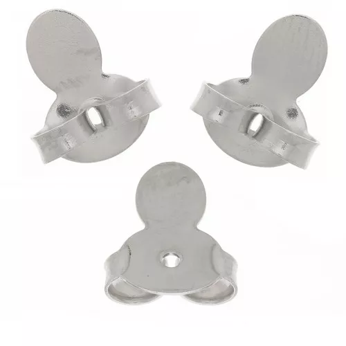 300 Pièce 6 Styles D'poussoirs D'oreilles En Plastique En Gros Pour Création De Bijoux - Foto 4