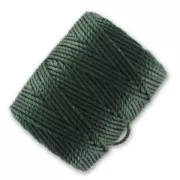 Fil C-LON Tex 400 Bead Cord 0,90 mm Forest Green x 35 m
