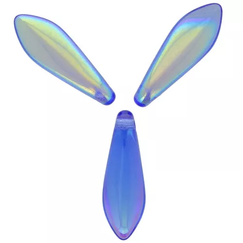 Dagues en verre 5x16 mm - Sapphire AB x50