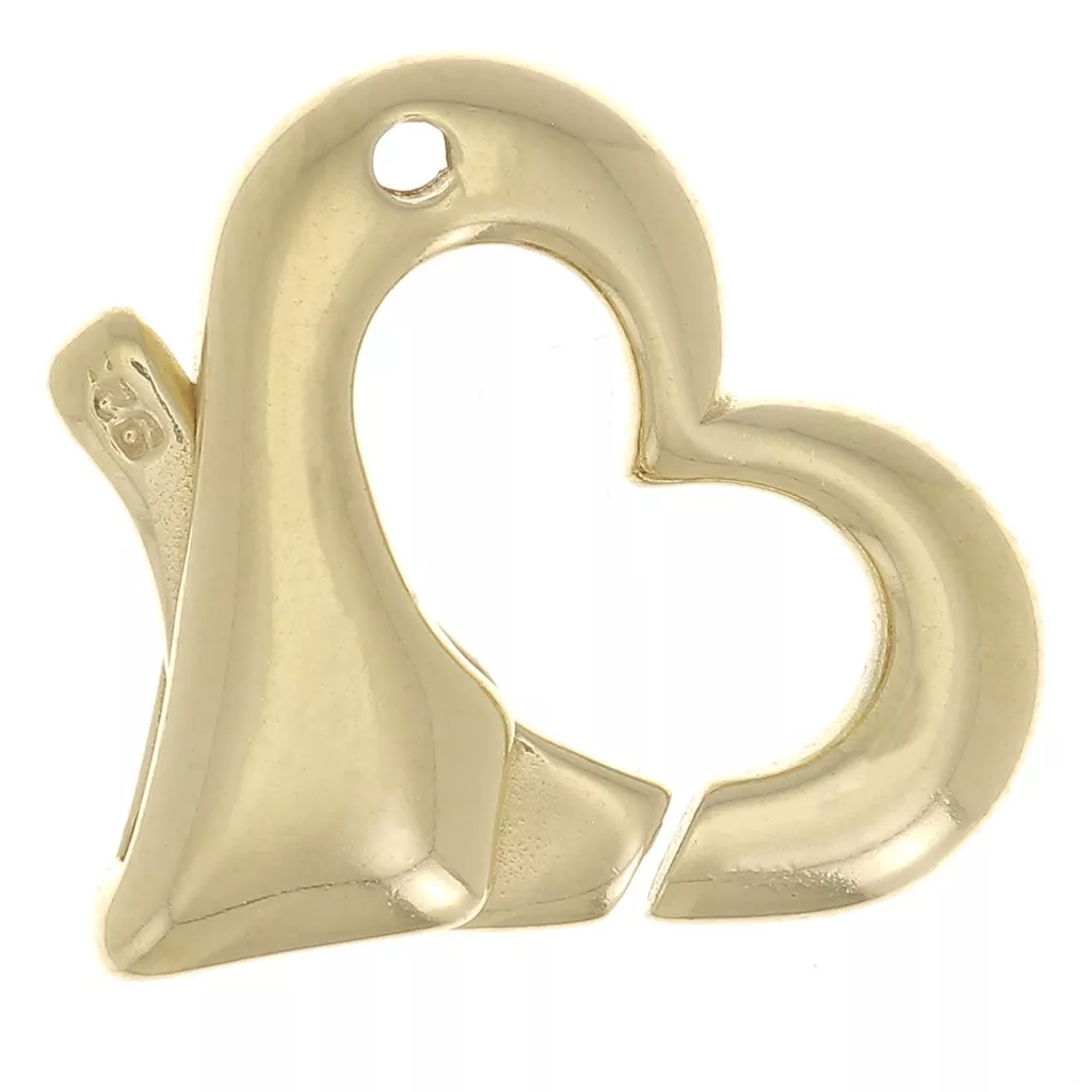 20 Fermoirs Cœur Spiral Argent Tibétain - Parfaits Pour Tes Créations Bijoux !