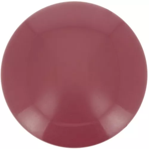 Cabochon rond en résine opaque 14 mm - Brun de mars x1