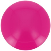 Cabochon rond en résine opaque 14 mm - Fuchsia x1