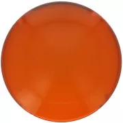 Cabochon rond en résine 14 mm - Ambre x1