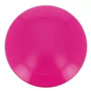 Cabochon rond en résine opaque 12 mm - Fuchsia x1
