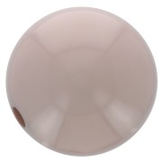 Perle en résine opaque 12 mm - Taupe x1|raw }}