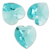 Coeur PureCrystal 6228 18x17.5 mm Light Turquoise x1|raw }}