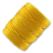 Fil C-LON Tex 400 Bead Cord 0,90 mm Golden Yellow x 35 m|raw }}
