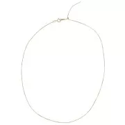 Tour de cou réglable maille Venitienne 0.8 mm - Gold filled (or laminé) x48cm