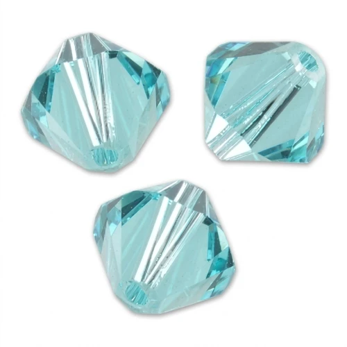 Toupies en cristal PureCrystal 5328 3 mm Light Turquoise x50
