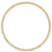 Anneau fermé diamanté 21 mm - Gold filled (or laminé) x1