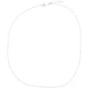 Tour de cou réglable maille Forçat 1.1 mm - Argent 925 x55cm
