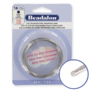 Fil rond 1.02 mm - Acier inoxydable 316L x3.5m