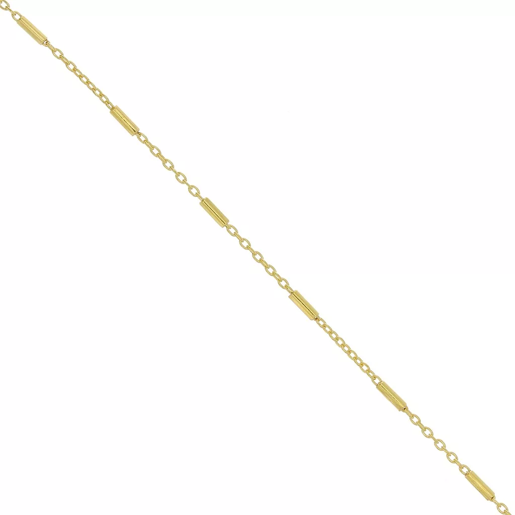 Catena Gioiello Placcata Oro 18K 60 Cm – Maglia Forzato 2 Mm – Bijouxia