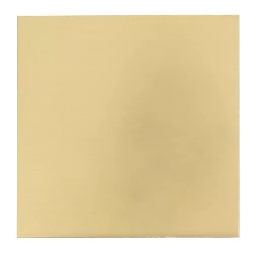Plaque de laiton 100x100 mm - épaisseur 0.8 mm - Laiton x1