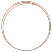 Fil laiton rond souple 2 mm - Cu 85% - pour création de bijoux - Laiton brut x1m|raw }}