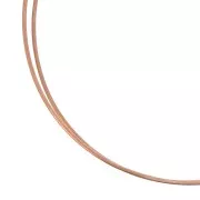 Fil laiton rond souple 2 mm - Cu 85% - pour création de bijoux - Laiton brut x1m