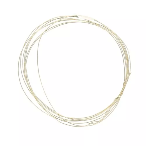 Fil semi-dur rond 0.25 mm en Gold filled (or laminé)  x1m