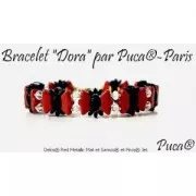 Delos® par Puca® 6x11 mm - Jet AB x10g