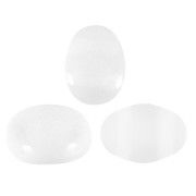 Perles en verre Samos® par Puca® 7x5 mm - Crystal Mat x10g|raw }}