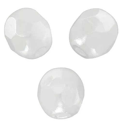 Facettes 2 mm - Chalk White Shimmer x50