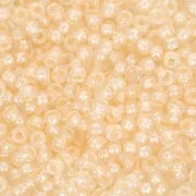 Perles rocailles Preciosa  11/0 2 mm - Pearl Pastel Lining - Apricot Sfinx x20g