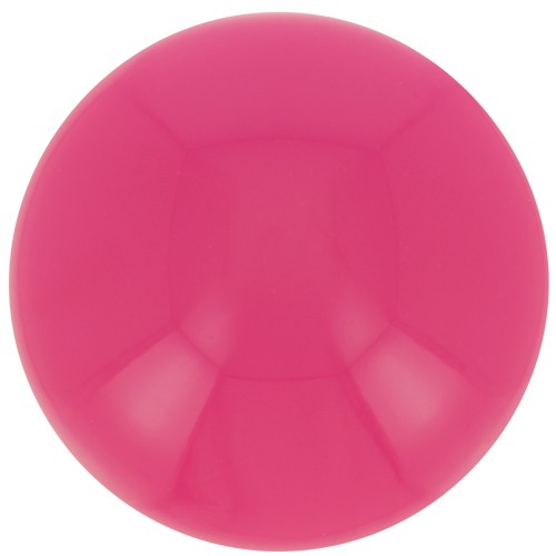 Cabochon en résine opaque 14 mm - Rose fuchsia x1